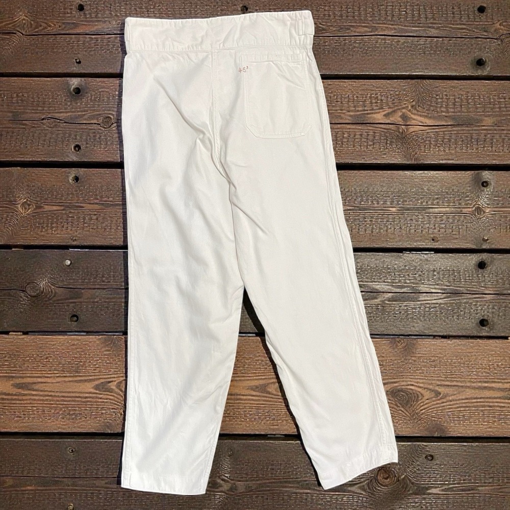45rpm Woman's Cotton High Waist Relaxed Tapered Pants Size 2 Casual Japanese - Picture 3 of 16